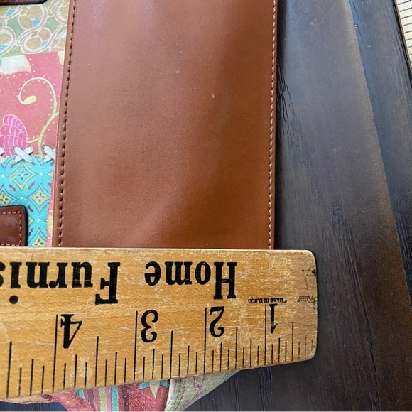 Fossil Women's Multicolor Handbag With Logo Key Design One Size - Picture 10 of 10